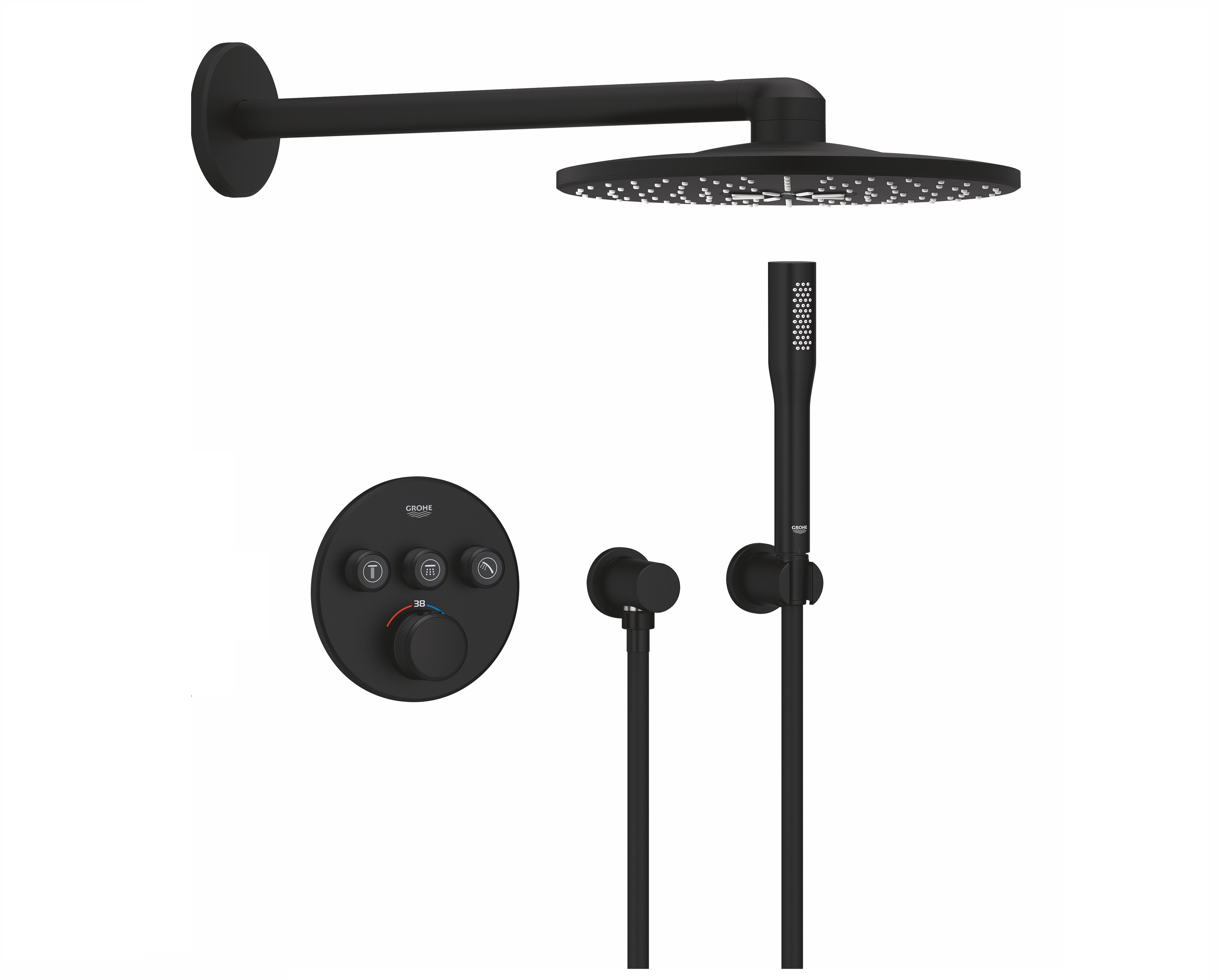 Grohtherm SmartControl Душовий комплект Rainshower SmartActive 310 (34839KF0)