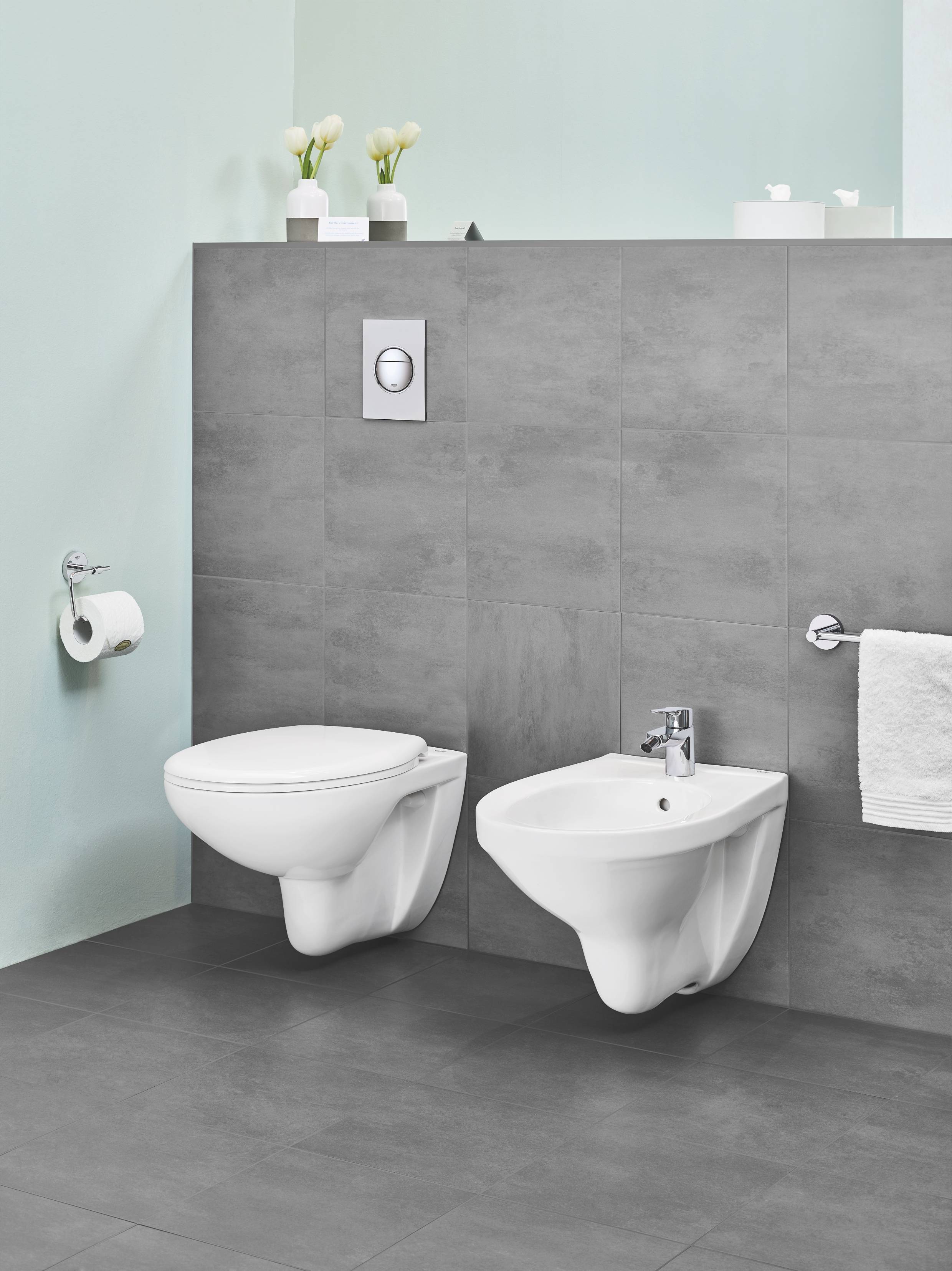 Bau Ceramic Біде настінного монтажу (39433000)