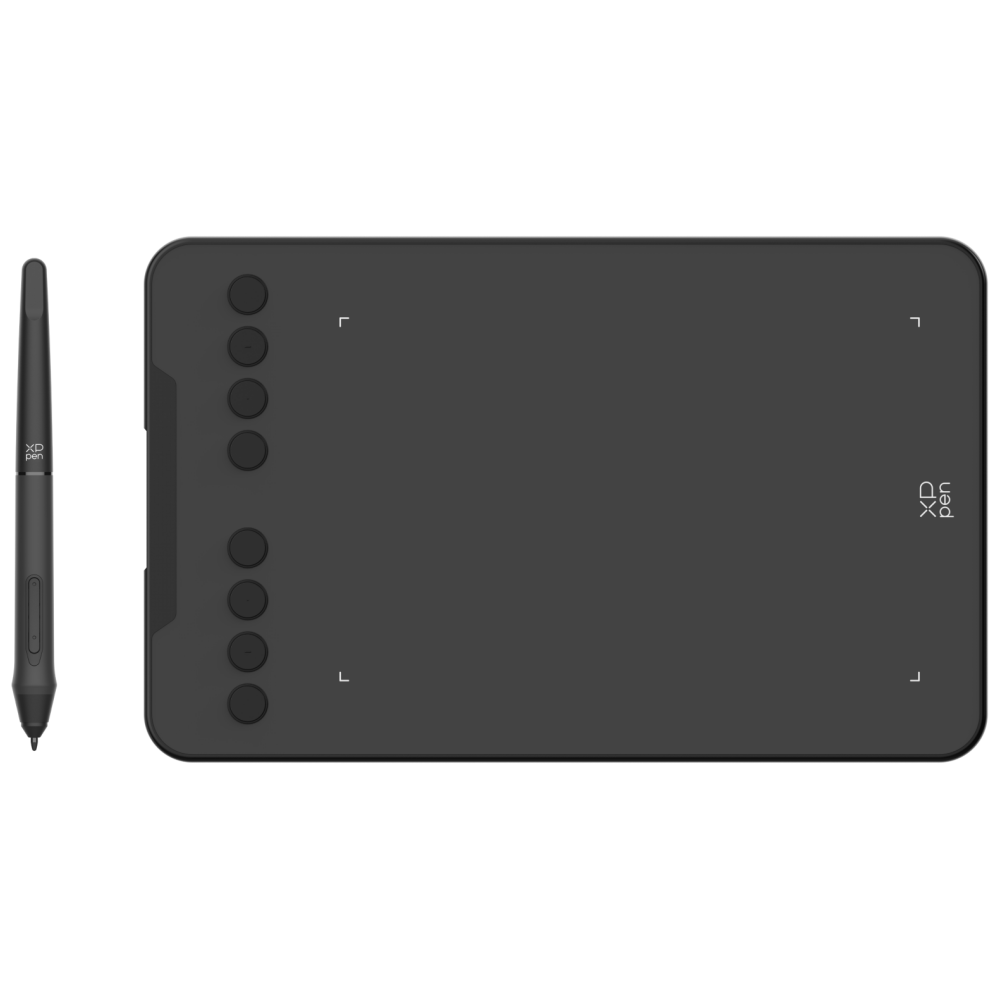 Графічний планшет XP-Pen Deco SE black, 7X4.4", 5080 LPI, 16384 levels, Bluetooth (ZP-00000008902)