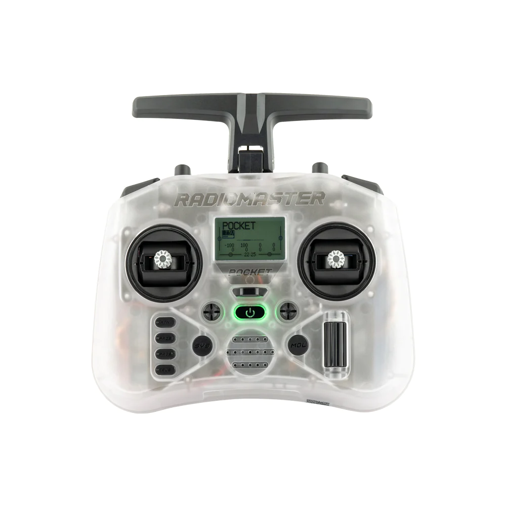 Пульт RadioMaster Pocket transparent ELRS M2 (HP0157.0053) (ZP-00000006958)