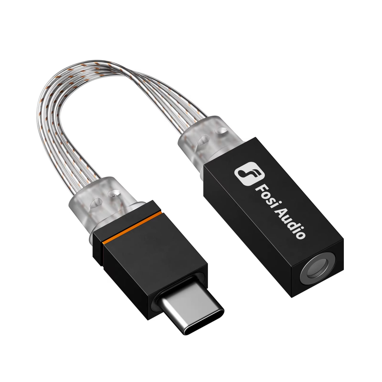 Підсилювач звуку з ЦАП для навушників Fosi Audio D2 black (ZP-00000008939)