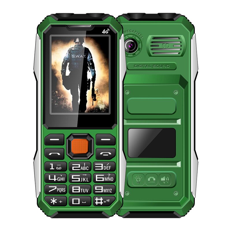 Телефон H-Mobile A6 (Happyhere A6) green (ZP-00000004811)