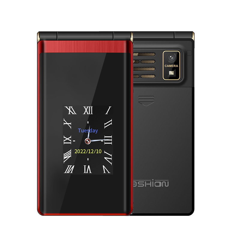 Телефон Tkexun M1 (Yeemi M1) red. Dual display (ZP-00000006331)