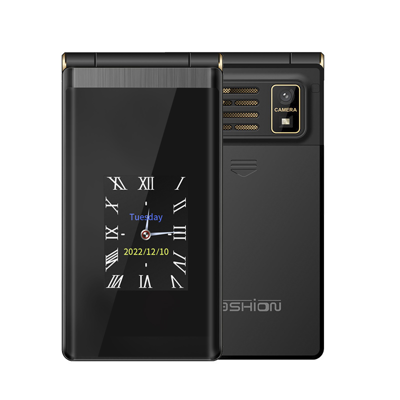 Телефон Tkexun M1 (Yeemi M1) black. Dual display (ZP-00000006330)