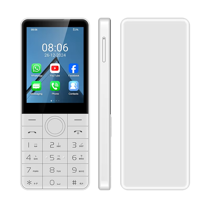 Телефон Uniwa DOOV R77 4G 3/32Gb white Russian Keyboard (ZP-00000008871)