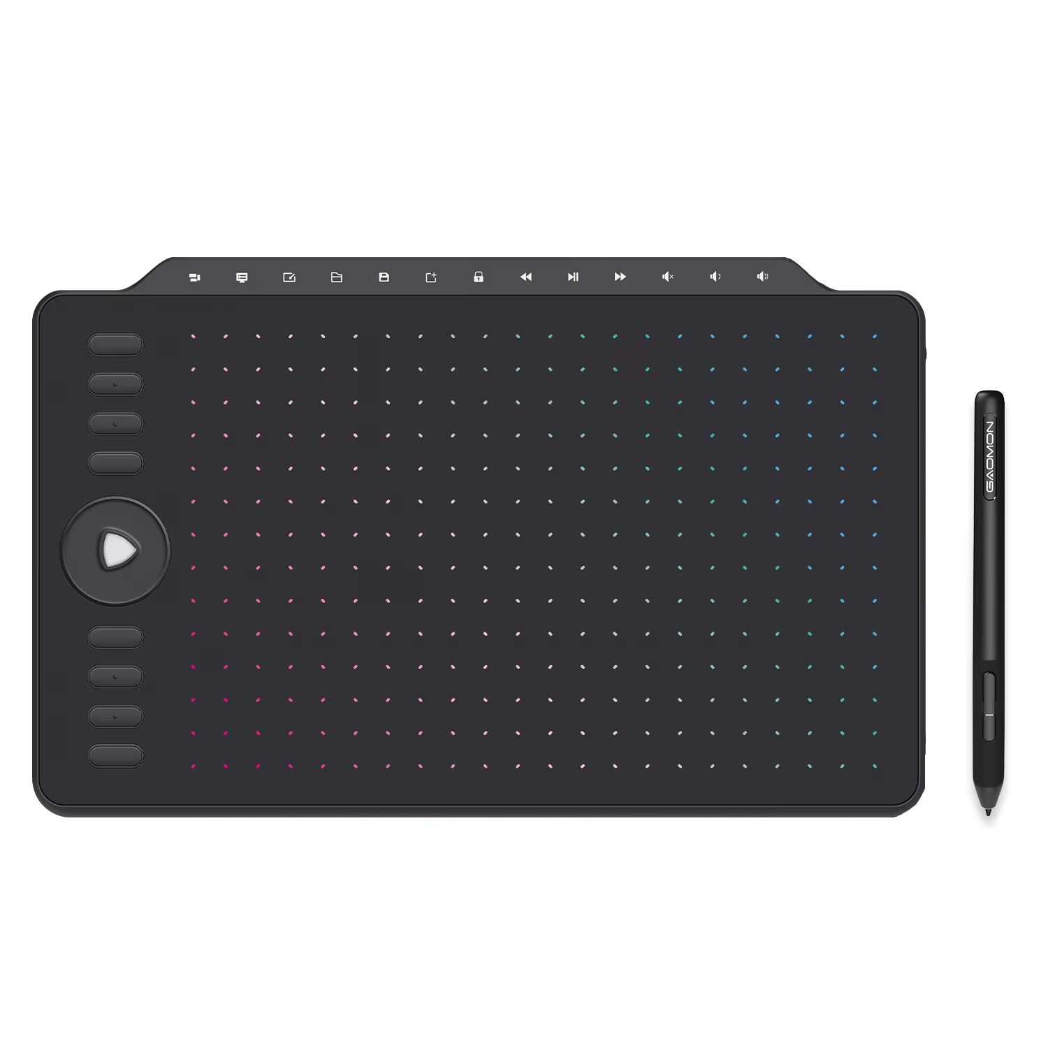 Графічний планшет GAOMON M1220, 10X6.25", 5080 LPI, 8192 levels (ZP-00000008440)
