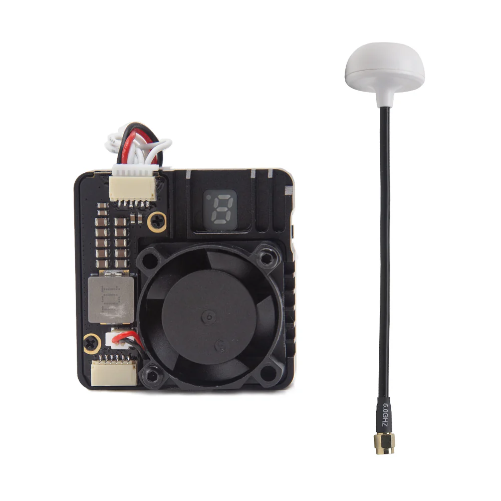 Відеопередавач SKYZONE TX2501 CNC VTX 56CH 5.0/5.8G 2.5W + Антена 5.0G (ZP-00000008022)