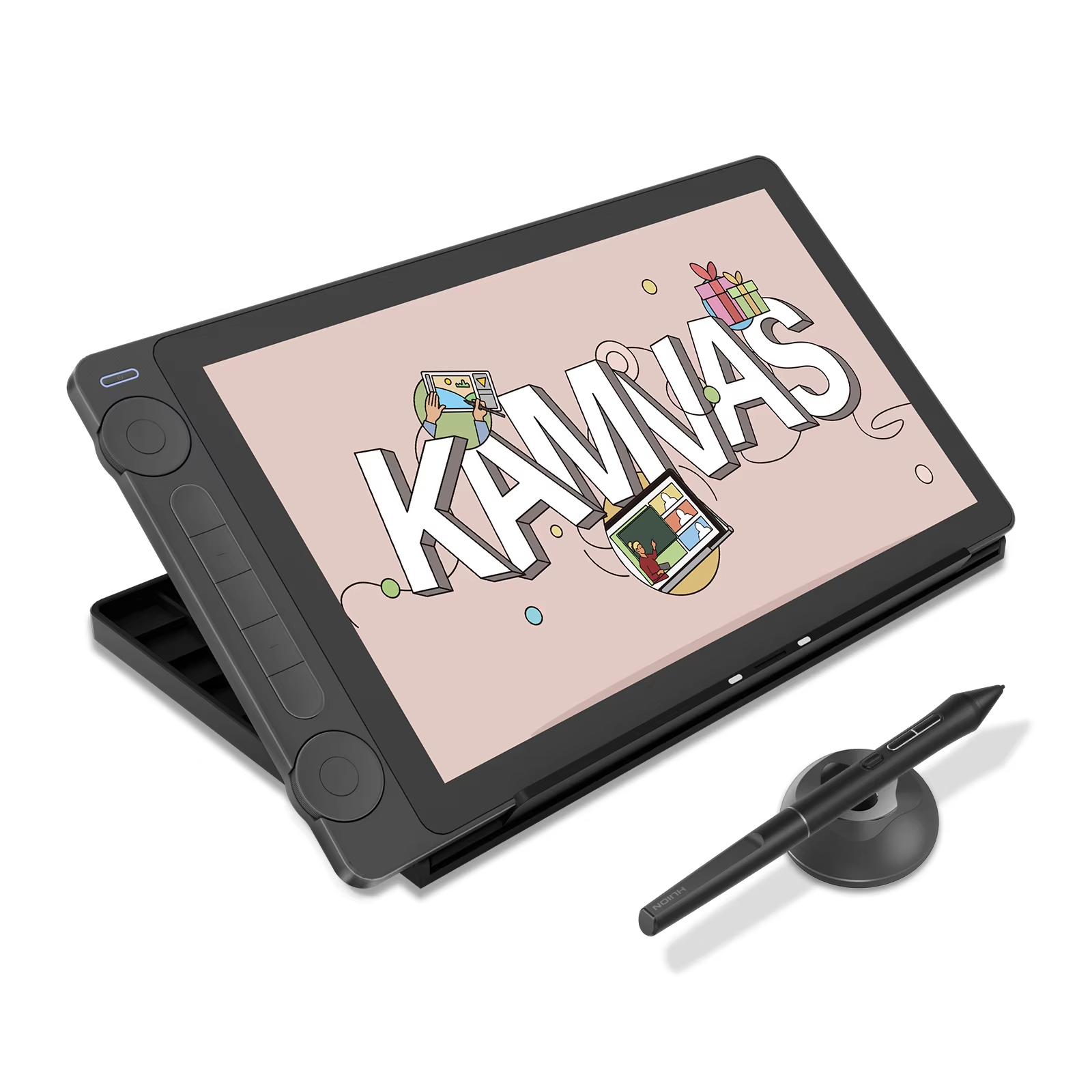 Графічний дисплей Huion Kamvas 13 (Gen 3) GS1333 black, 13.3", 5080 LPI, 16384 levels, 1920x1080 (ZP-00000007881)