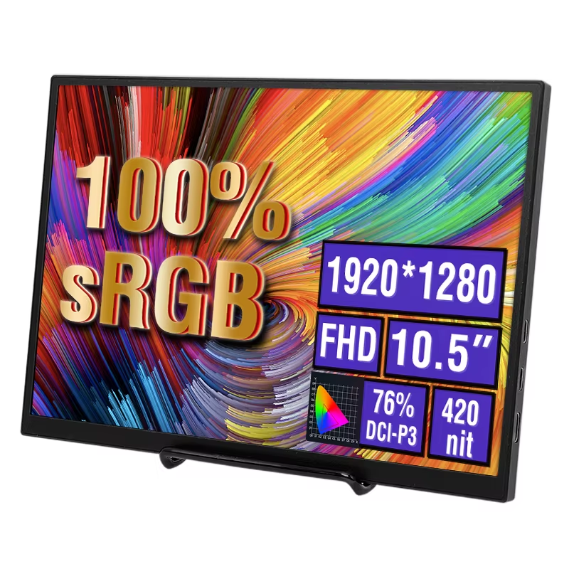 Портативний монітор Anmite A105W01 black 10.5" 1920x1280 60 Гц (ZP-00000008371)