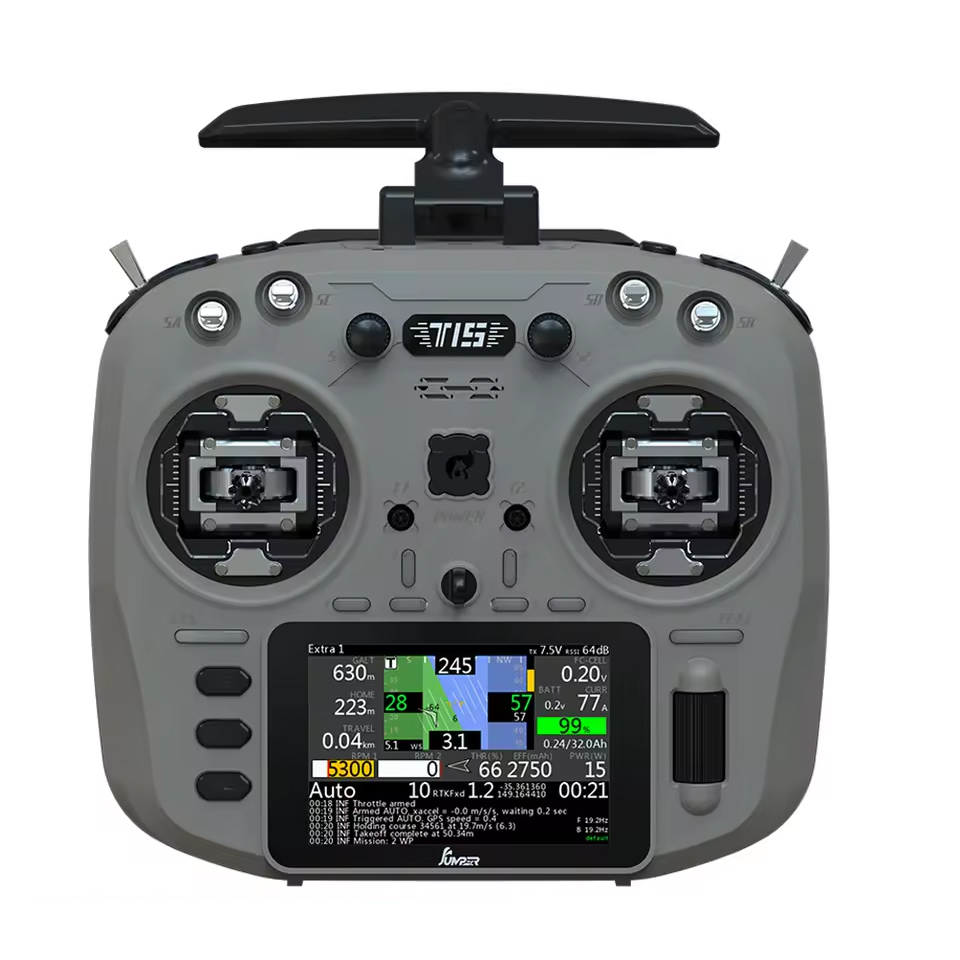 Пульт Jumper T15 ELRS M2 2.4G grey (ZP-00000008121)