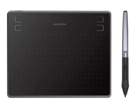 Графічний планшет Huion HS64 black, 10X6.25", 5080 LPI, 8192 levels (ZP-00000008952)