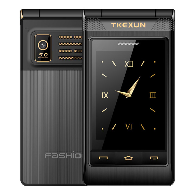 Телефон Tkexun G10-1 4G (Yeemi G10-1) black. Dual display (ZP-00000008082)