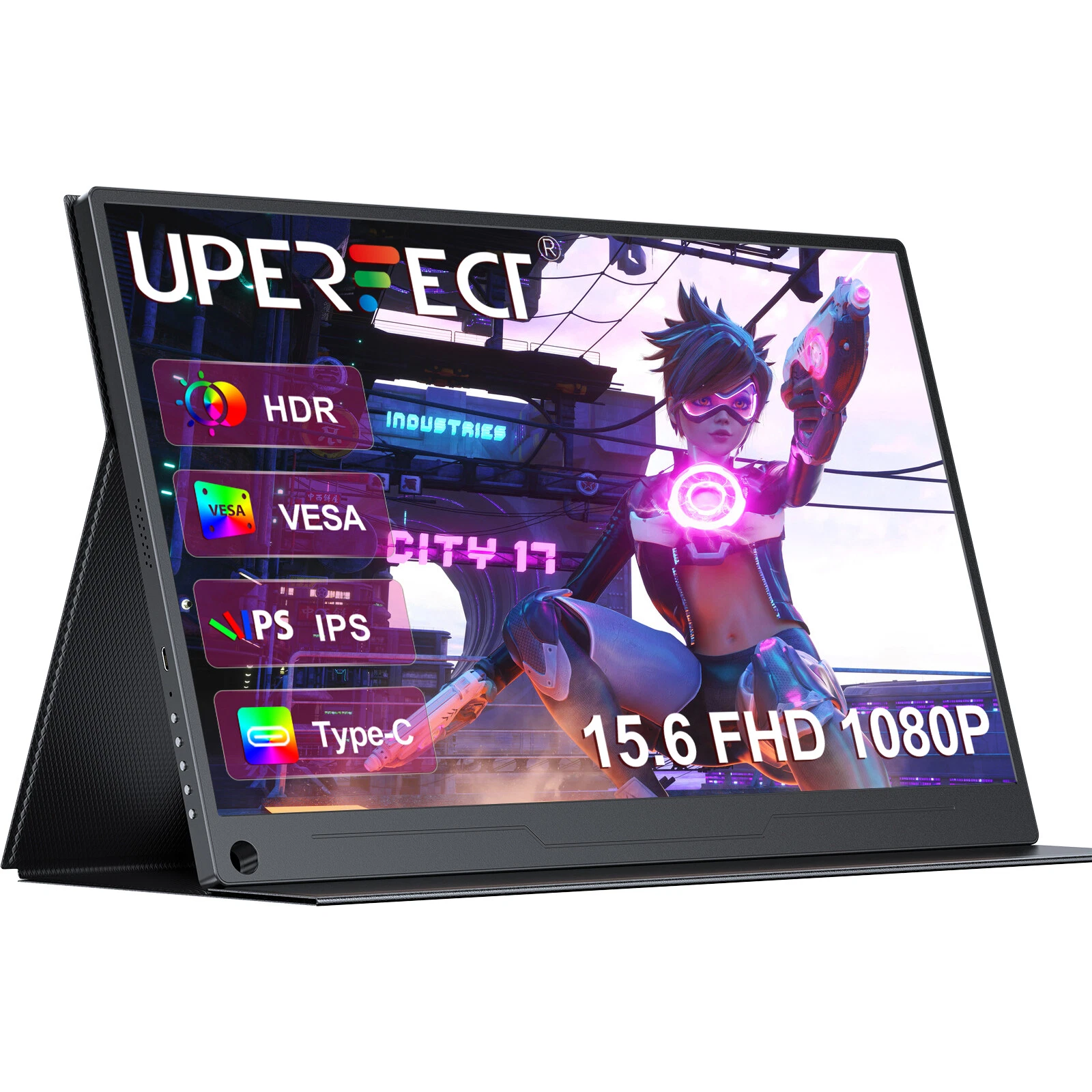 Портативний монітор UPERFECT Unify B5 black 15.6" 1920x1080 60 Гц (ZP-00000008803)