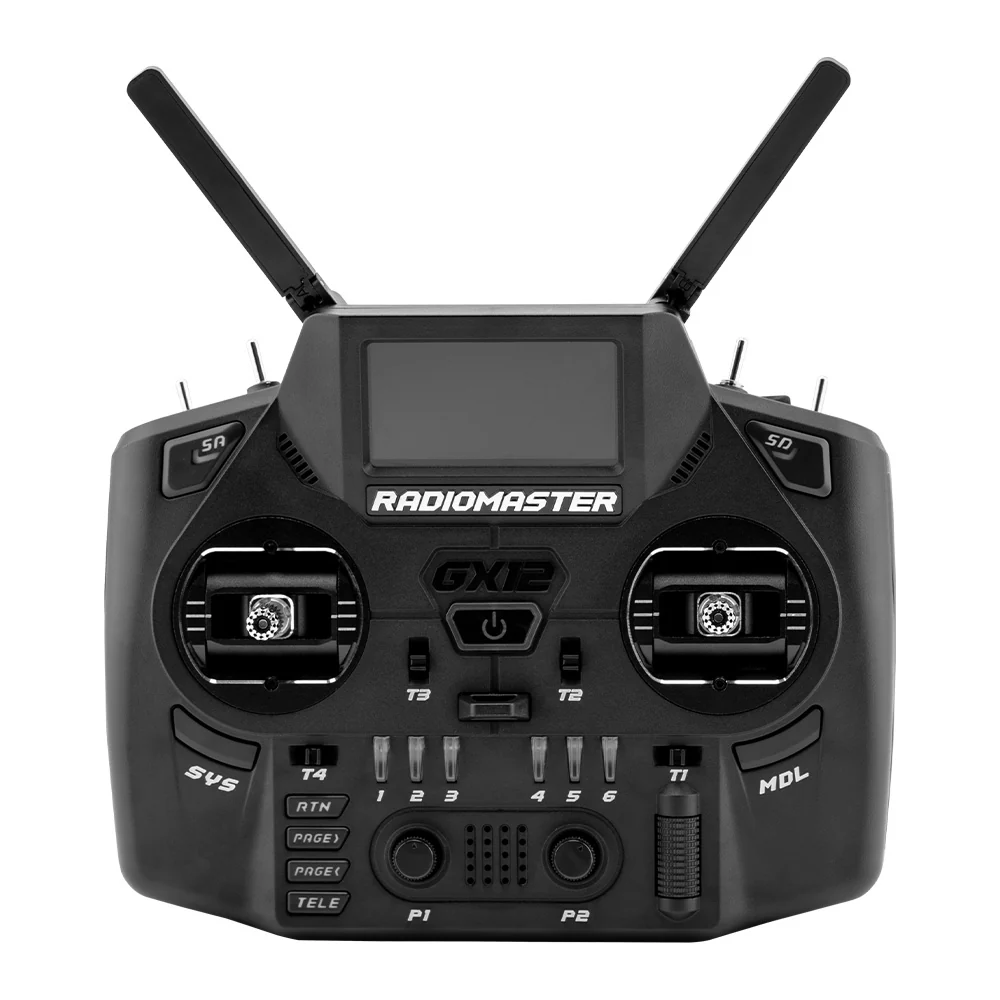 Пульт RadioMaster GX12 ELRS M2 (HP0157.0094-BLK) (ZP-00000008068)