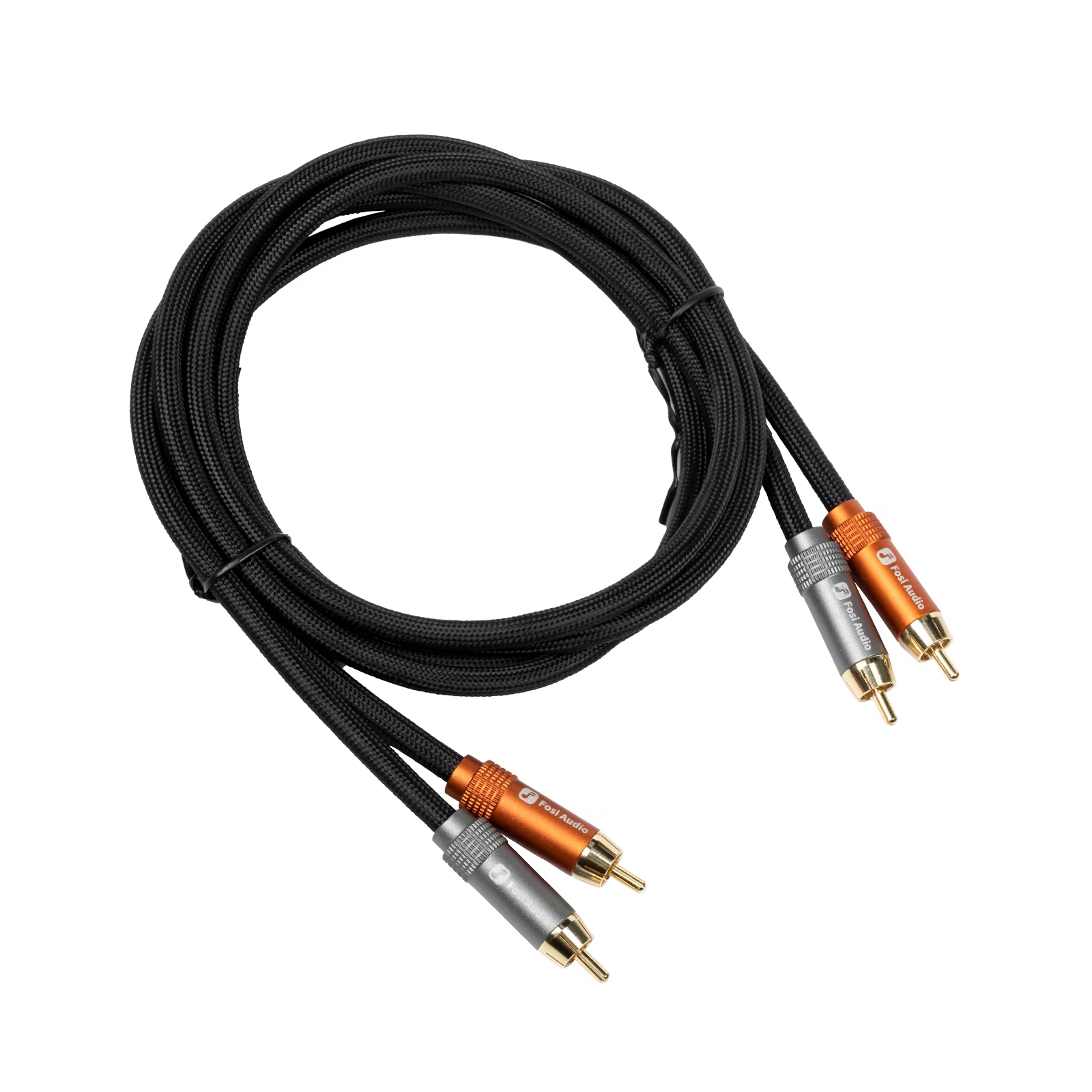 Кабель звуковий Fosi Audio Dual RCA 120см black (ZP-00000008776)