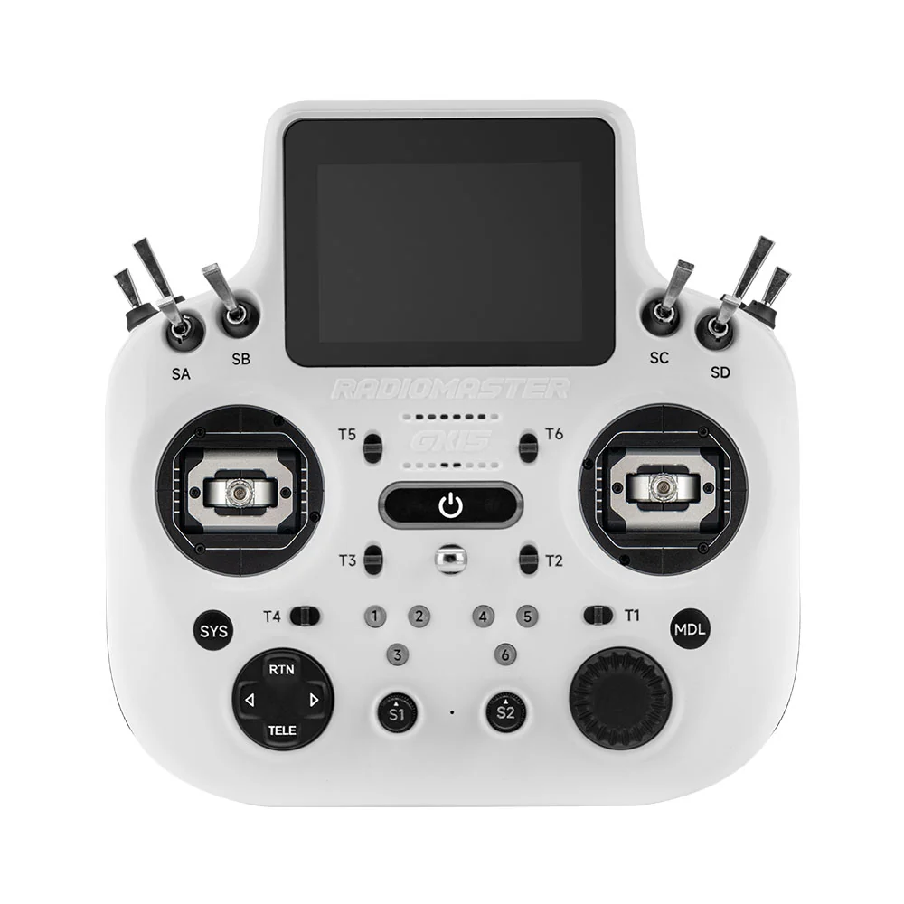Пульт RadioMaster GX15 ELRS M2 white (RM0157.0135-WHT) (ZP-00000008977)