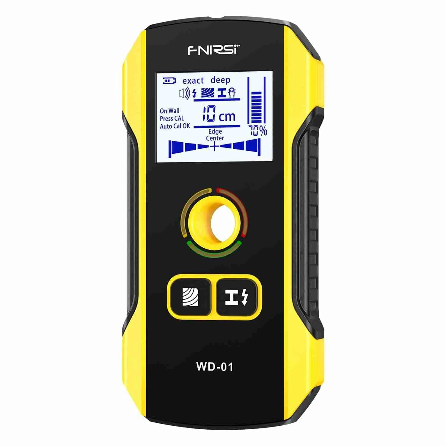 Детектор прихованої проводки FNIRSI WD-01 yellow (ZP-00000008703)