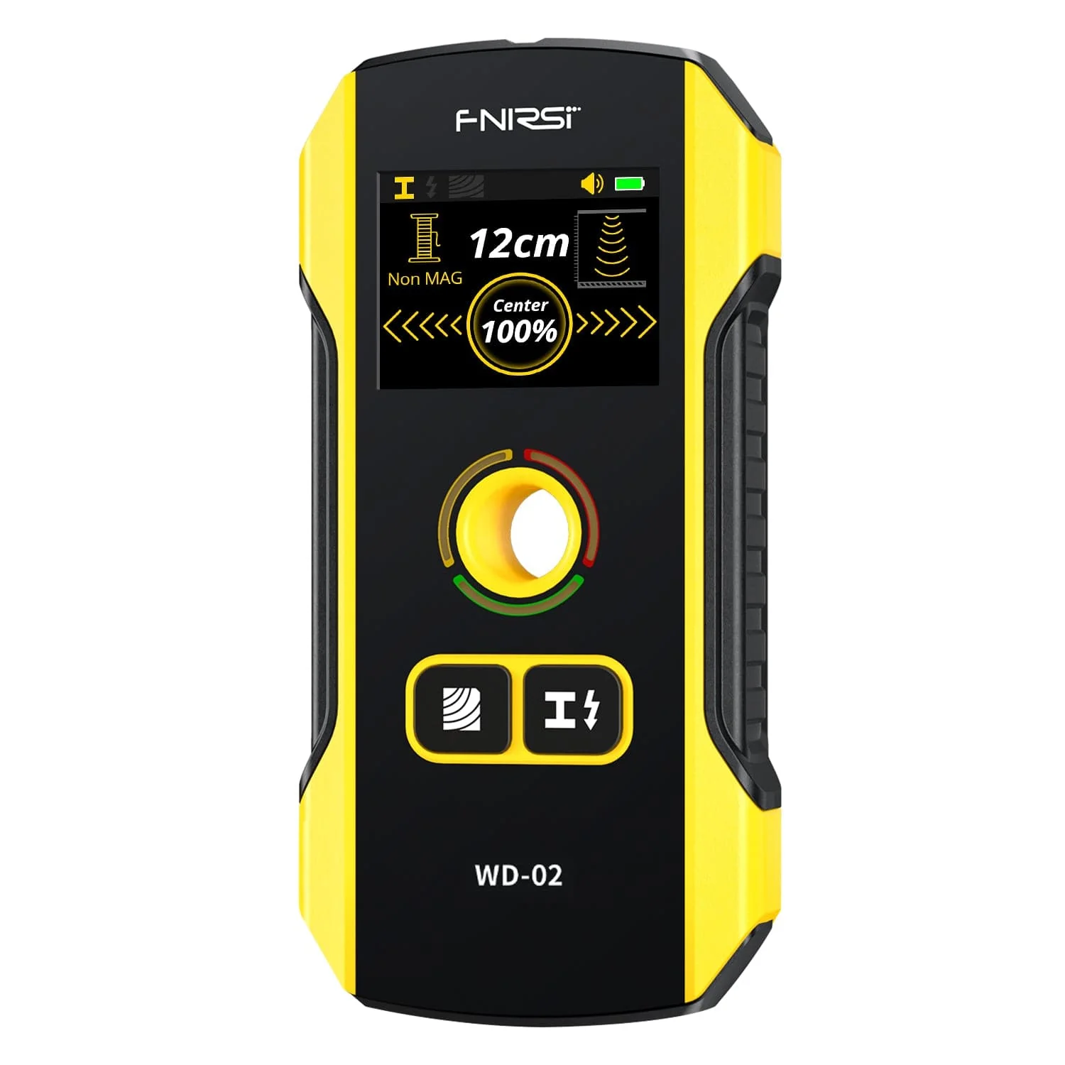 Детектор прихованої проводки FNIRSI WD-02 yellow (ZP-00000008704)
