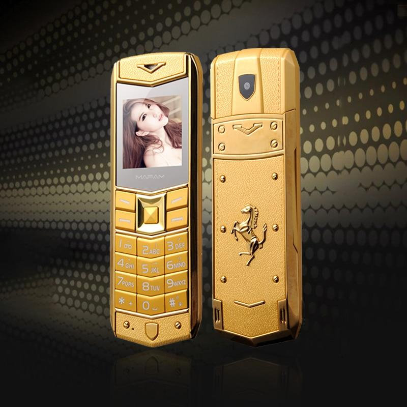 Телефон H-Mobile A8 (Mafam A8) gold. Vertu design (ZP-00000001501)