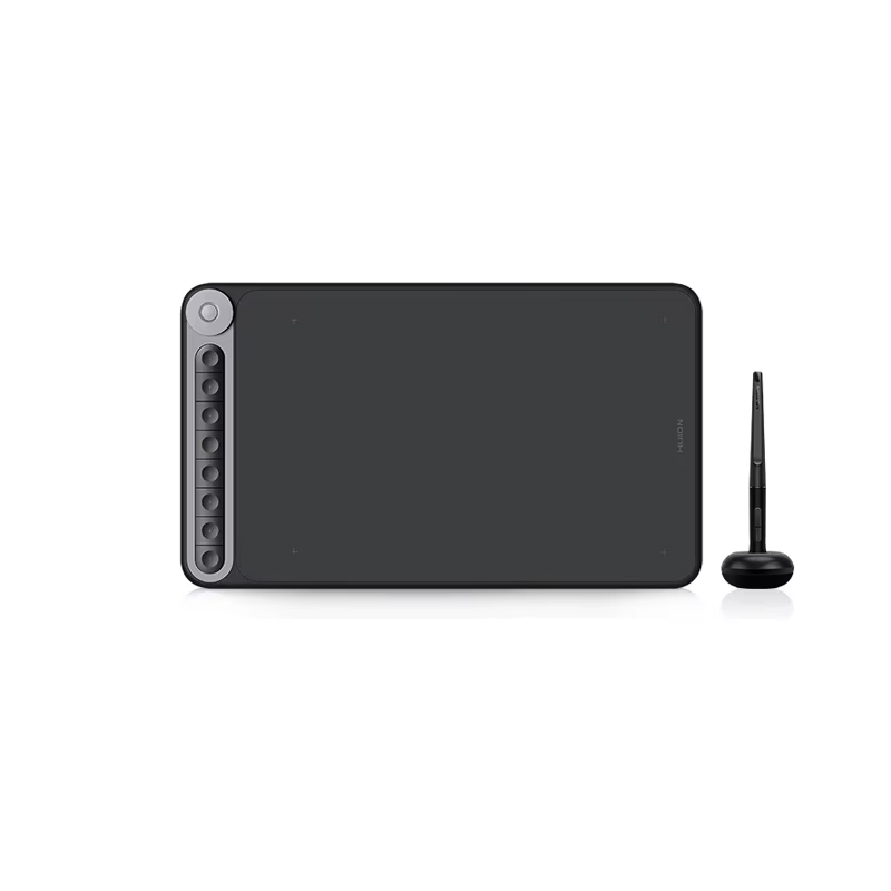 Графічний планшет Huion Inspiroy Dial Q620M black, 10.5X6.56", 5080 LPI, 8192 levels (ZP-00000007965)