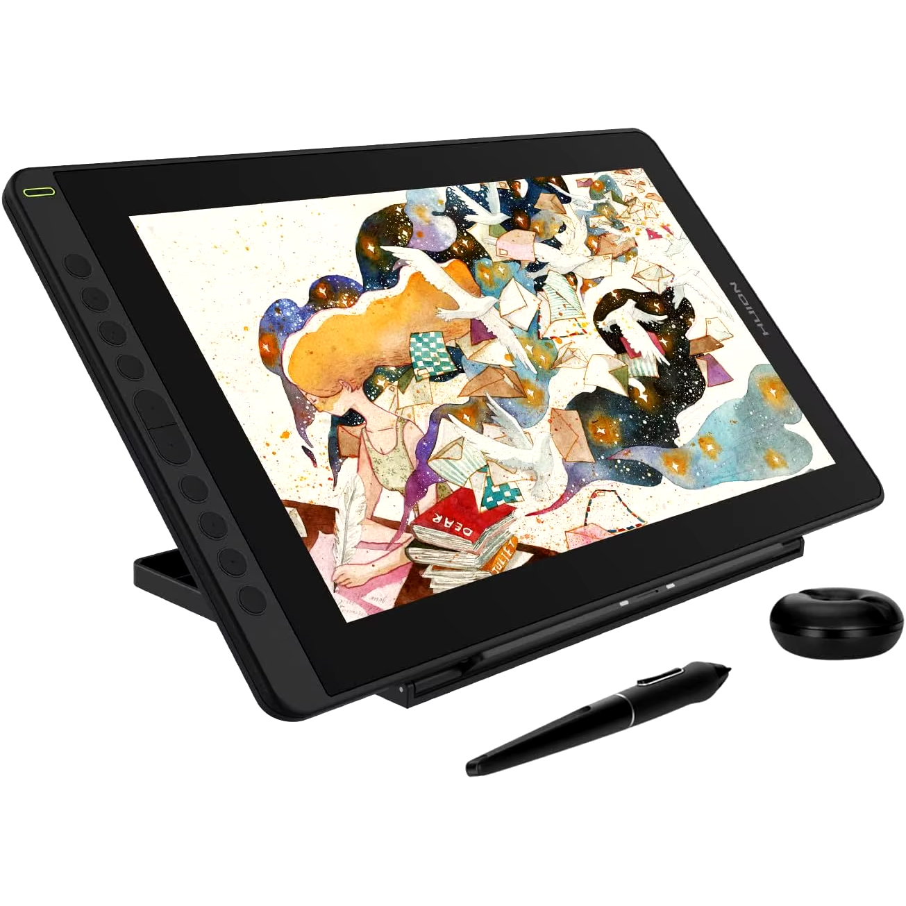 Графічний дисплей Huion Kamvas 16 (2021) GS1562 black, 15.6", 5080 LPI, 8192 levels, 1920x1080 (ZP-00000007969)