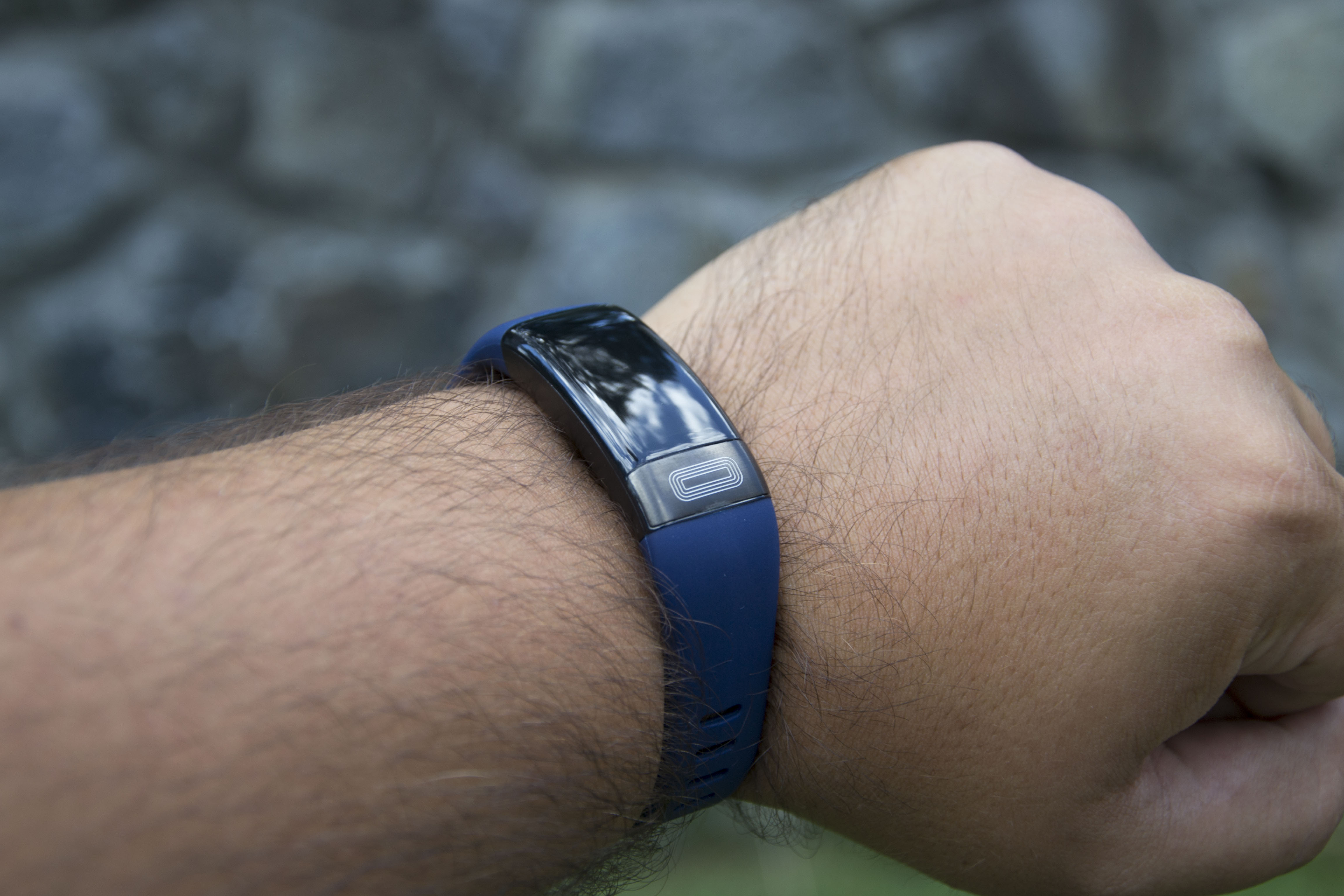 Розумний фітнес-браслет Jiks Fit lite з тонометром і ЕКГ (Синій)