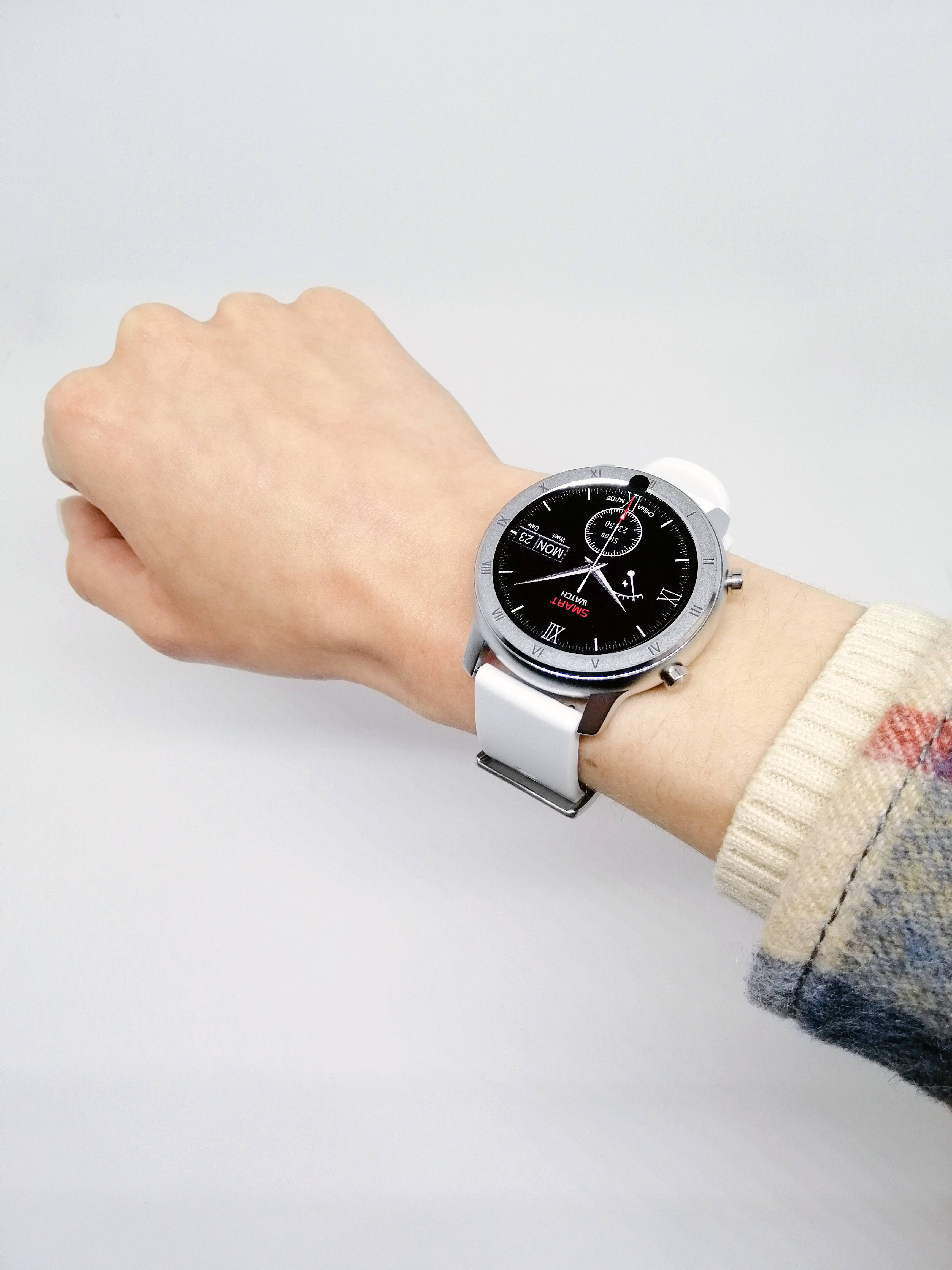 Розумний годинник Jiks Watch з пульсоксиметром (Сріблястий)