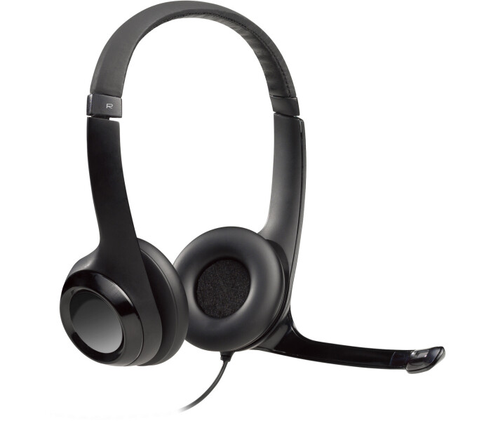 Навушники з мікрофоном Logitech H390 USB black(981-000406) (IL-981-000406)