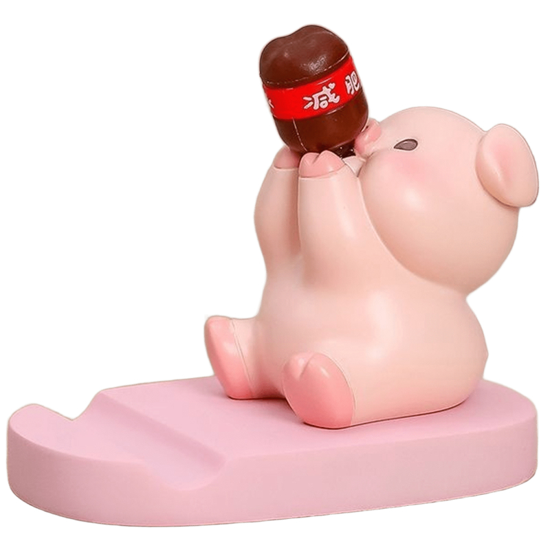 Підставка для телефону Funny Animals Piggy with bottle (IS-00000078414_11)