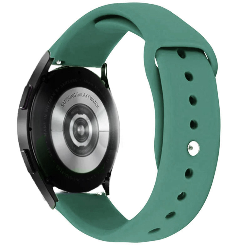 Силіконовий ремінець Sport для Smart Watch 20mm Зелений / Cactus (IS-00000068670_41)