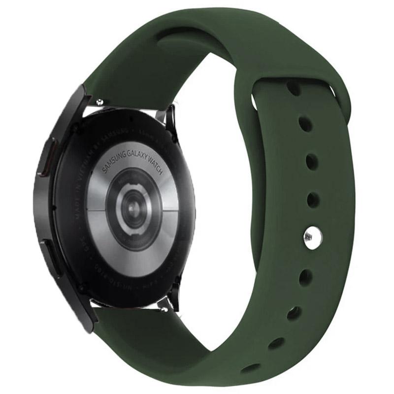 Силіконовий ремінець Sport для Smart Watch 20mm Зелений / Cyprus Green (IS-00000068670_10)