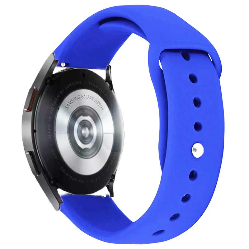 Силіконовий ремінець Sport для Smart Watch 20mm Синій / Capri Blue (IS-00000068670_2)