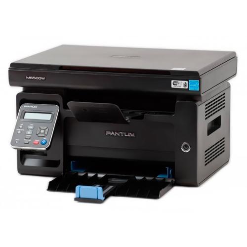 БФП лазерний ч/б A4 Pantum M6500W, Black, WiFi, 1200x1200 dpi, до 22 стор/хв, дворядковий РК-екран, USB, картридж PC-230R (160292)