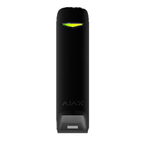 Бездротовий датчик руху з вузьким кутом огляду Ajax MotionProtect Curtain, Black, до 6-12 м, 1xCR123A, 134x44x54 мм, 118 г (198495)