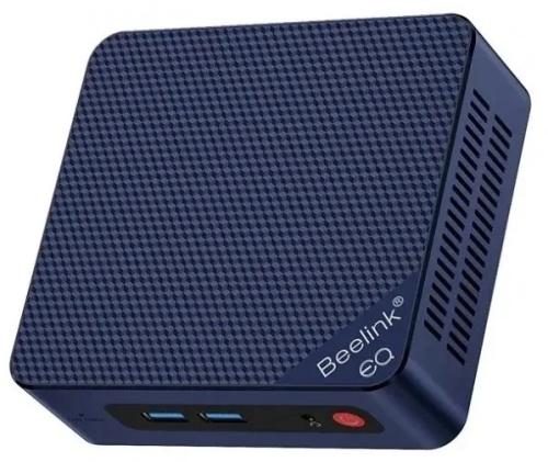 Неттоп Beelink MINI S, Blue, N95 (4x3.4 GHz, 15 Вт), 8Gb DDR4 3200 MHz SO-DIMM, 256Gb SSD NVMe, 1x2.5` SATA, UHD Graphics, WiFi 5, Bluetooth 4.2, GLan, 4xUSB 3.2, 2xHDMI, Windows 11 Pro, кріплення VESA у комплекті (9B.EU2490824K40) (291731)