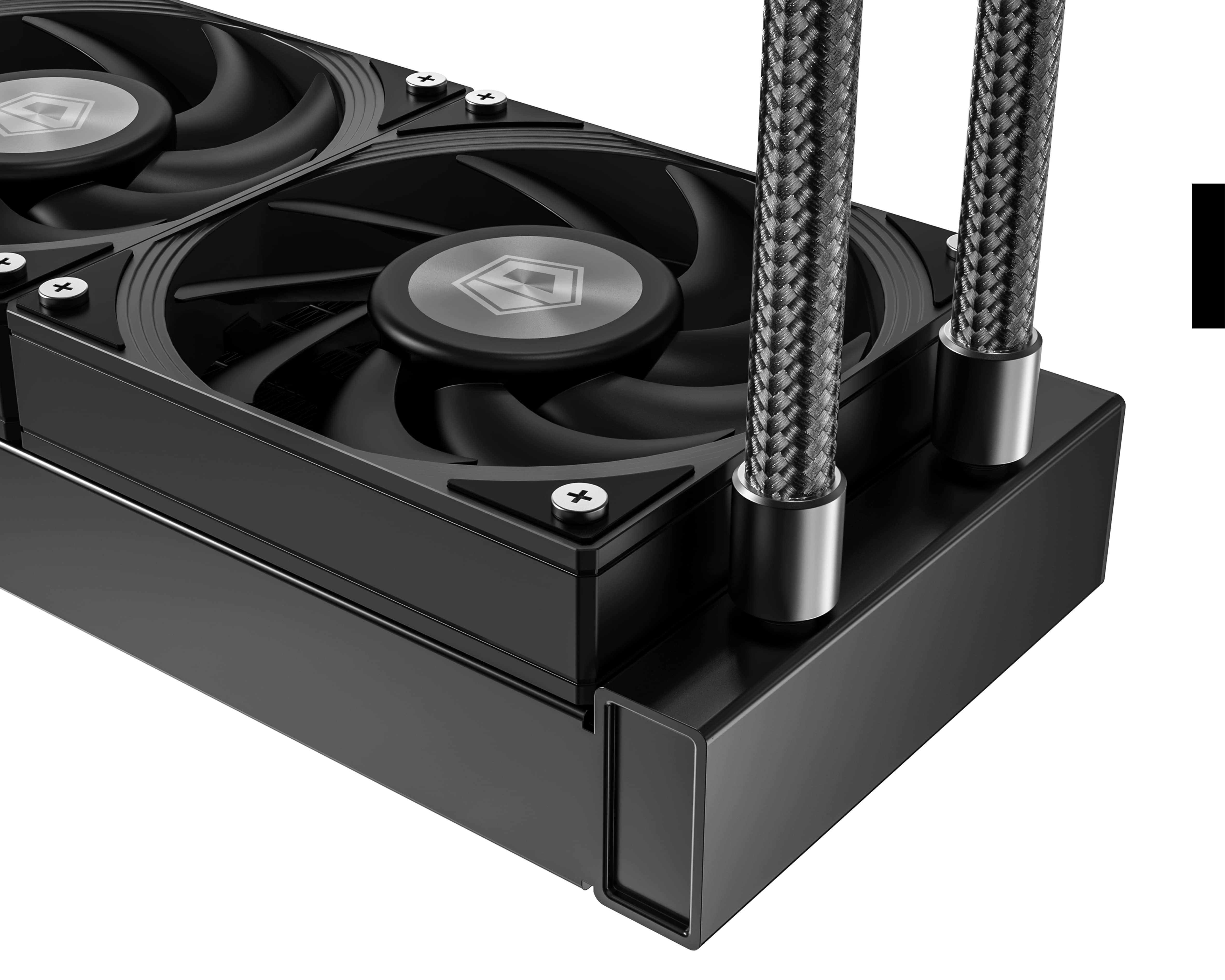 Система рідинного охолодження ID-Cooling DX240 MAX, Black, Intel: 1851/1700/1200/1151/1150/1155/1156, AMD: AM4/AM5, до 300 Вт, 38 мм товщина радіатора