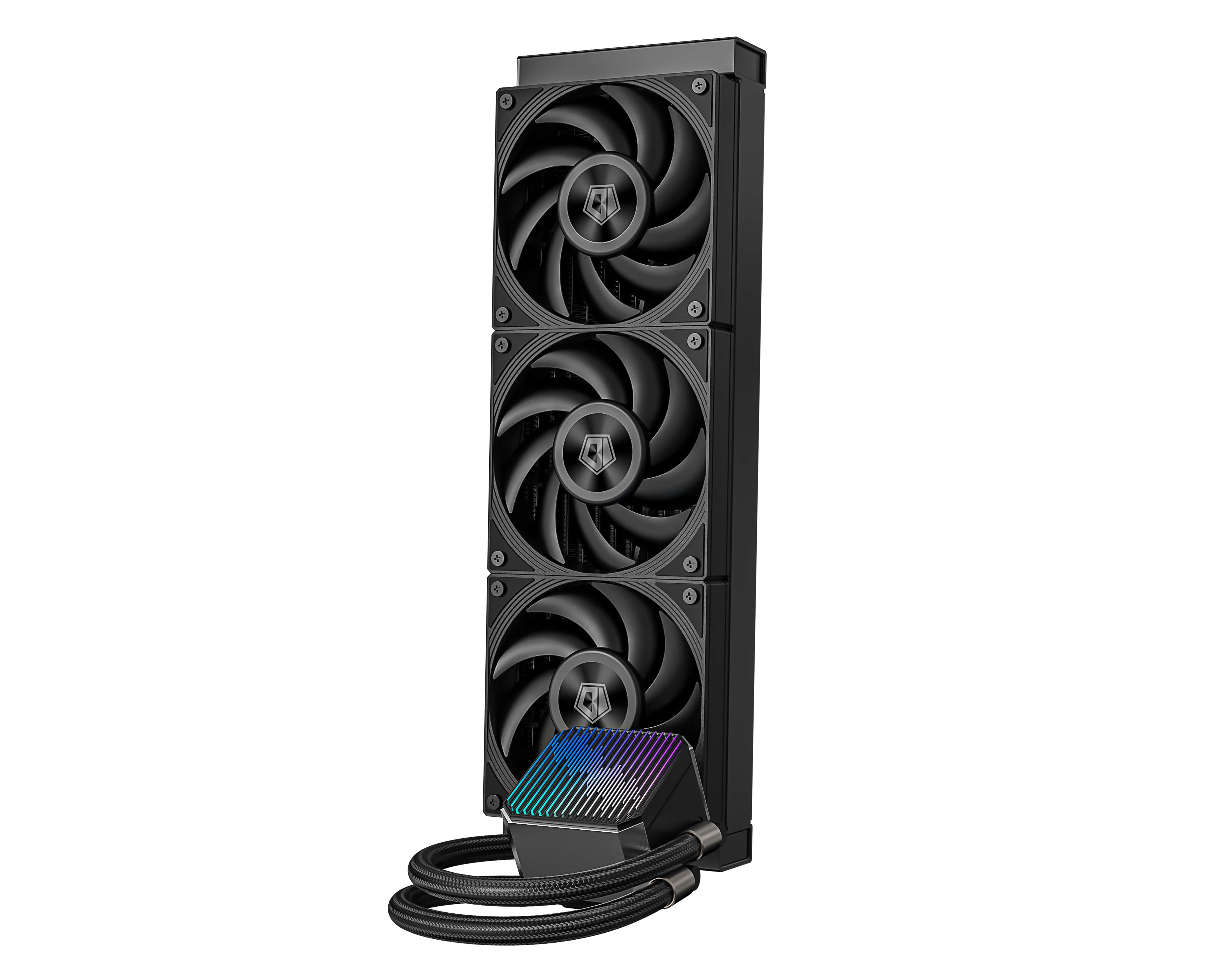 Система рідинного охолодження ID-Cooling DX360 MAX, Black, Intel: 1851/1700/1200/1151/1150/1155/1156, AMD: AM4/AM5, до 350 Вт, 38 мм товщина радіатора