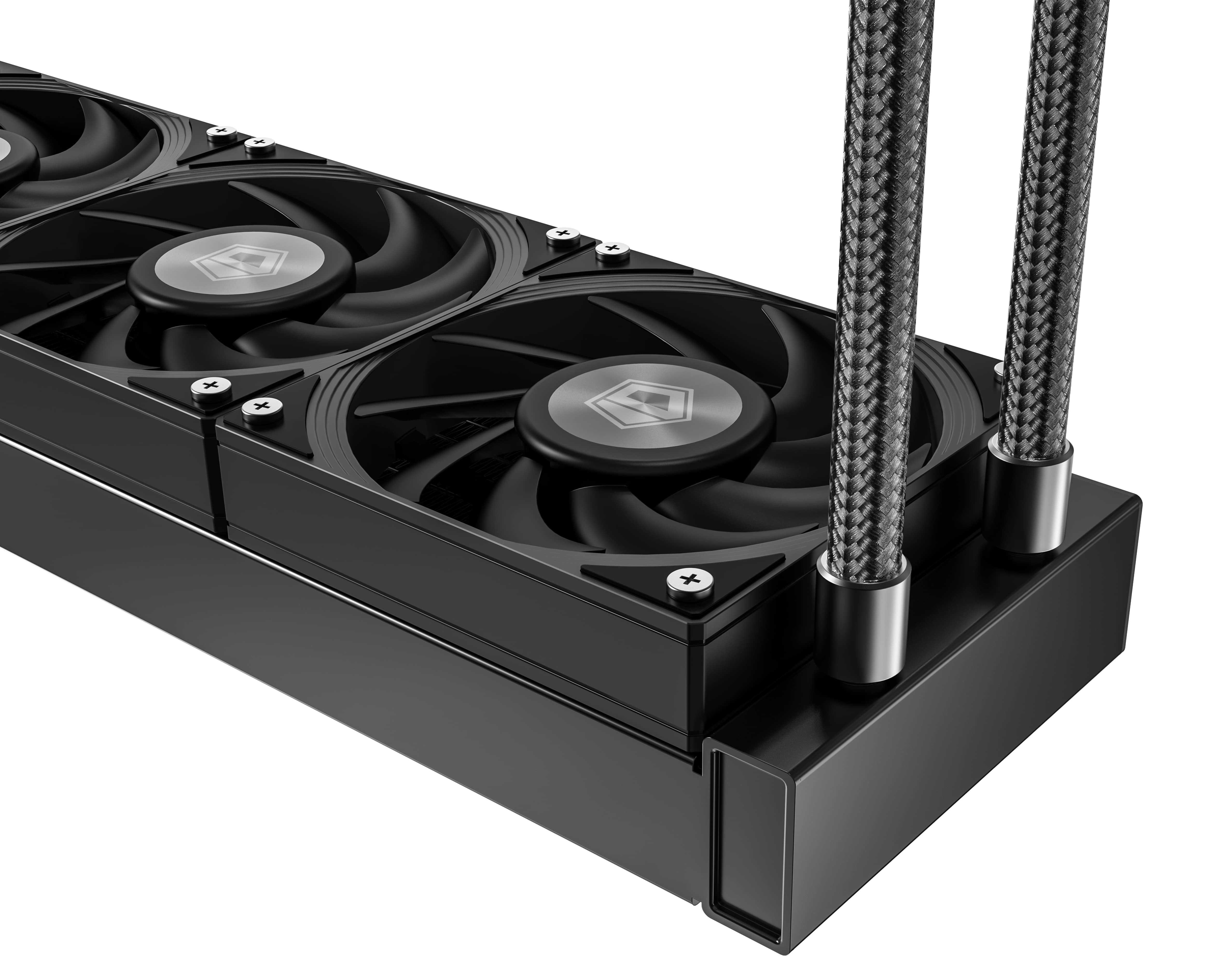 Система рідинного охолодження ID-Cooling DX360 MAX, Black, Intel: 1851/1700/1200/1151/1150/1155/1156, AMD: AM4/AM5, до 350 Вт, 38 мм товщина радіатора
