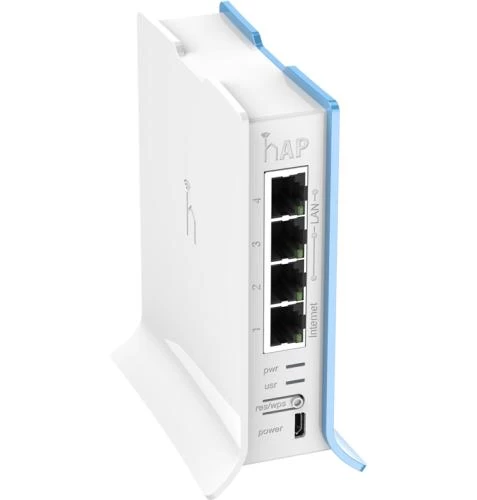Роутер Mikrotik hAP lite TC RB941-2nD-TC 4 LAN 10/100Mb (136557)