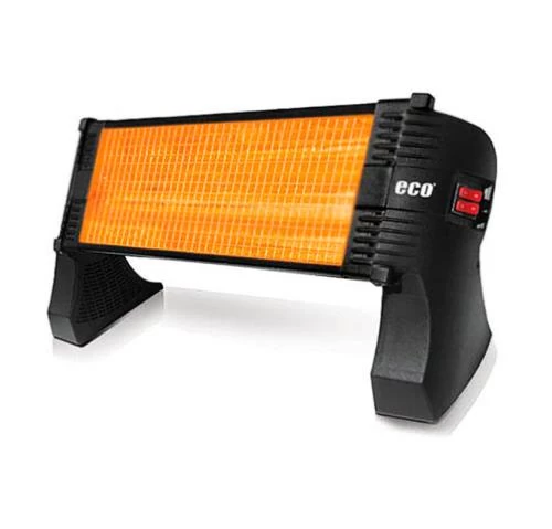 Інфрачервоний обігрівач UFO ECO Mini 1500 Black, 1500W, 3 режими потужності, захист від вологи, відключення при перекиданні (137626)