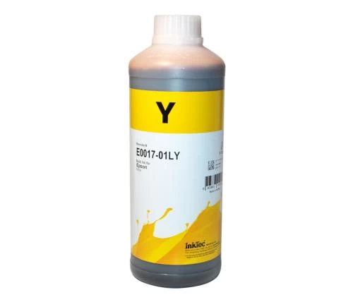 Чорнило InkTec Epson E0017, Yellow, L800/L805/L810/L850/L1800, 1 л, водорозчинне (E0017-01LY) (154775)