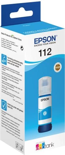 Чорнило Epson 112, Cyan, для L15150/L15160, 70 мл (C13T06C24A) (213058)