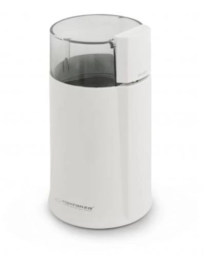Кавомолка Esperanza EKC001W Espresso, White, 160 Вт, 50 г, ніж з нержавіючої сталі з двома лезами, пластик (221213)