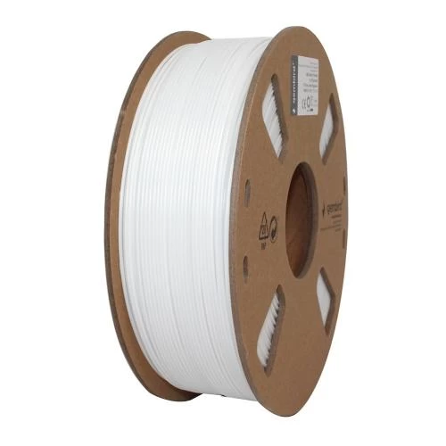 Пластик для 3D друку Gembird, ABS, White, 1.75 мм, 1 кг (3DP-ABS1.75-01-W) (277903)