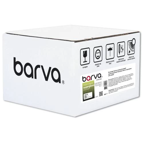 Фотопапір Barva, суперглянсовий, A6 (10x15), 260 г/м², 500 арк, серія' Everyday" (IP-RE260-390) (278307)