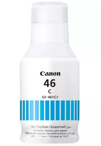 Чорнило Canon GI-46, Cyan, GX6040/GX7040, 135 мл, пігментні (4427C001) (229339)