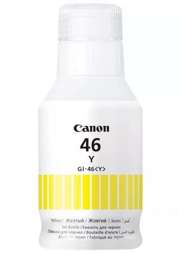 Чорнило Canon GI-46, Yellow, GX6040/GX7040, 135 мл, пігментні (4429C001) (229341)