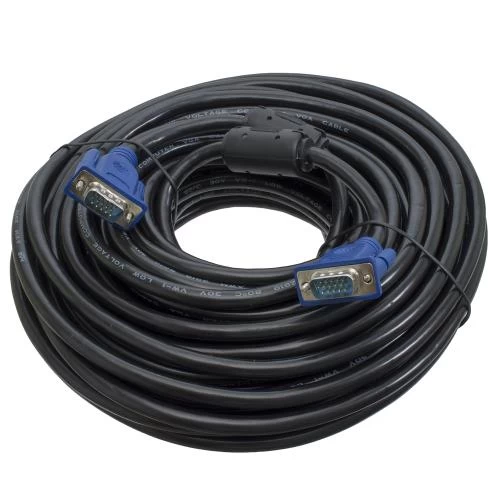 Кабель VGA (M) - VGA (M), 20 м, Black, Patron (PN-VGA-VGA-20М) (244948)