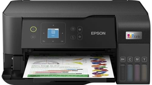 БФП струменевий кольоровий A4 Epson L3560, Black, WiFi, 4800х1200 dpi, до 15/8 стор/хв, РК екран 3.7 см, USB, вбудоване СБПЧ, чорнило Epson 103 (C11CK58404) (277735)