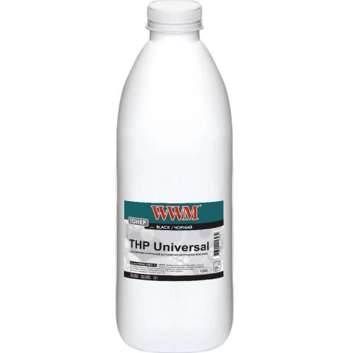 Тонер універсальний HP 1010/1200/1300/3020/3030/3050/3300, P2035/P2055, Black, 1 кг, WWM (WWM-UNIV-1) (284121)